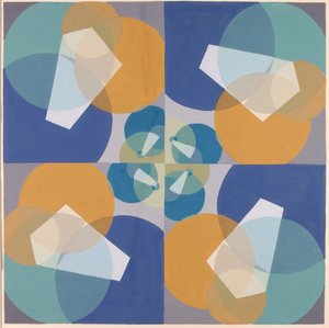 Carré vert (de la série, les bases mathématiques des arts) - Joseph Schillinger