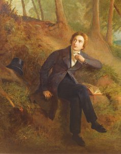 Détail de Keats écoutant le rossignol à Hampstead Heath