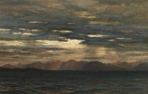 Lever de soleil sur la côte nord-ouest de Skye
