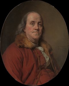 Benjamin Franklin - Joseph Siffred Duplessis