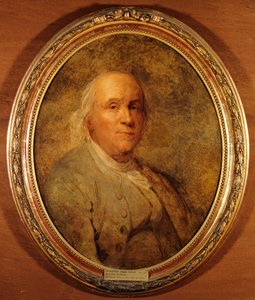 Français :  Benjamin Franklin (1706-1790) - Joseph Siffred Duplessis
