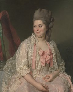 Madame de Saint-Morys Éléonore Élisabeth Angélique de Beauterne - Joseph Siffred Duplessis