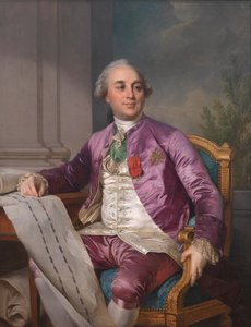 Portrait de Charles-Claude Flahaut de la Billarderie comte d