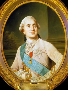 Portrait de Louis XVI (1754 - 1793) par Duplessis - Joseph Siffred Duplessis