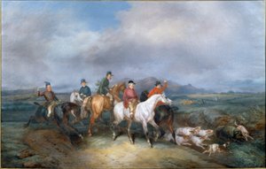 Eberjagd - Joseph Simon Volmar
