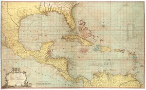 Carte des Antilles