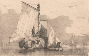 Bateaux à Braydon, 1825
