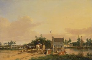 Buckenham Ferry, sur la rivière Yare, Norfolk