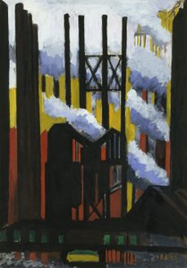 Aciérie - Joseph Stella
