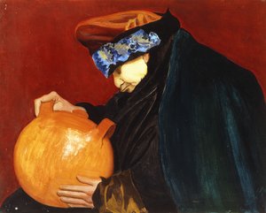La femme endormie - Joseph Stella