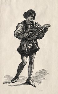 Un troubadour - Joseph Swain