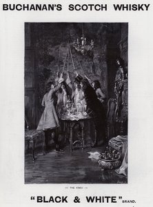 Publicité pour le whisky écossais de Buchanan - Joseph Swain