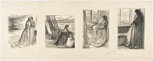 Le Fonds de secours dans le Lancashire, La fille du Major, Le matin avant le massacre de St..., 1862