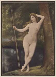 Une nymphe chasseresse - Joseph Wencker