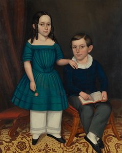 John et Louisa Stock, 1845 - Joseph Whiting Stock