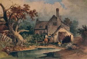 Un cottage, vers 1852 - Joseph William Allen