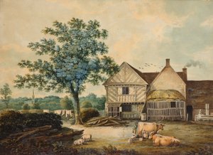 Cour de Ferme près de Aston Hall
