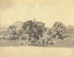Une église en Italie - Joseph Wright of Derby