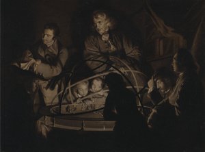 Philosophe donnant une conférence sur l