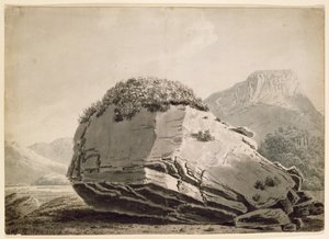 La Bowderstone Borrowdale - Joseph Wright of Derby