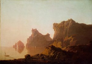 Le golfe de Salerne - Joseph Wright of Derby