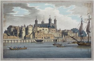 La Tour de Londres, gravée par J. C. Stadler, publiée en 1795 - Joseph after Farington