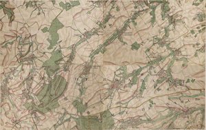 Carte de Perwez le Marchez - Perwez