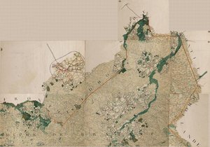 Carte de Welde - Weelde, Belgique par Joseph de Ferraris - Joseph de Ferraris