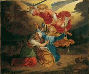 Tentations de sainte Gudule - Joseph von Fuhrich