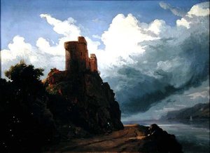 Le Château sur la falaise - Josephine Bowes