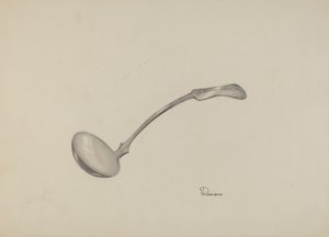 Louche à crème, vers 1937 - Josephine C. Romano
