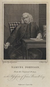 Samuel Johnson, écrivain et lexicographe anglais - Joshua (after) Reynolds