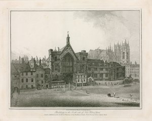 Bâtiments du côté sud de New Palace Yard