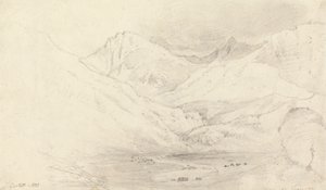 La Vallée de Nant Ffrancon, Caernarvonshire