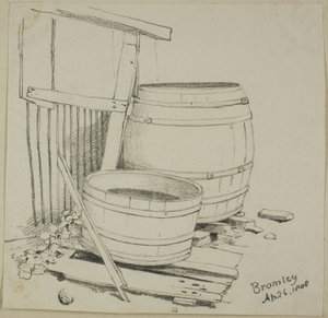 Bac et tonneau - Joshua Cristall