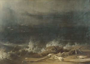 Le Déluge vers sa fin, vers 1813 - Joshua H. Shaw