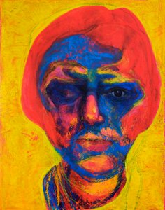 Portrait audacieux et expressif