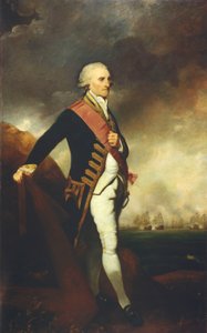 Amiral Lord George Brydges Rodney - Joshua Reynolds