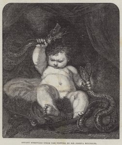 Hercule enfant - Joshua Reynolds