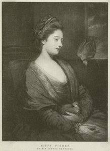 Portrait de Kitty Fisher - Joshua Reynolds