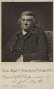 Portrait de Thomas Warton - Joshua Reynolds