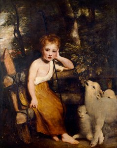 La jeune bergère - Joshua Reynolds