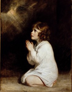 Le jeune Samuel en prière