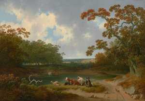 Vue de la campagne de Pennsylvanie
