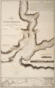 Un relevé du port de Fowey - Joshua Thomas Austen