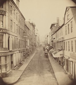 School Street, Boston - Josiah Johnson Hawes