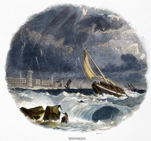 Moussons, de Phénomènes de la Nature, 1849 - Josiah Wood Whymper