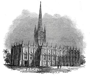 Cathédrale Saint-Paul, Calcutta - Josiah Wood Whymper
