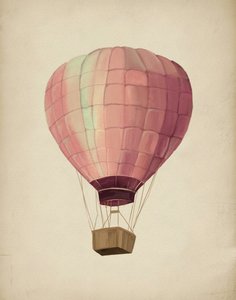 Ballon rose de rêve