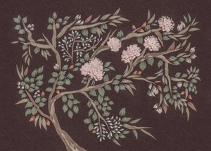 Arbre à fleurs roses - Josie George